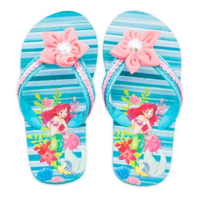 Disney Store The Little Mermaid Flip Flops For Kids