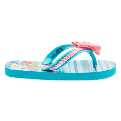 Disney Store The Little Mermaid Flip Flops For Kids
