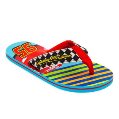 Lightning McQueen Flip Flops For Kids