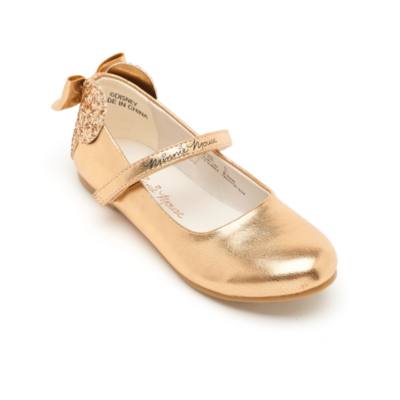 Disney Store Minnie Mouse Rose Gold Shoes For Kids