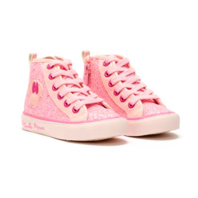 Disney Store Minnie Mouse Glittery Trainers For Kids