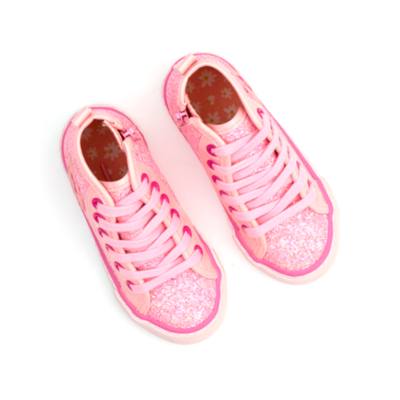Disney Store Minnie Mouse Glittery Trainers For Kids