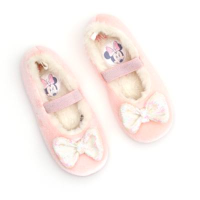Disney Store Minnie Mouse Slippers For Kids