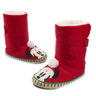 Mickey Mouse Christmas Slipper For Kids