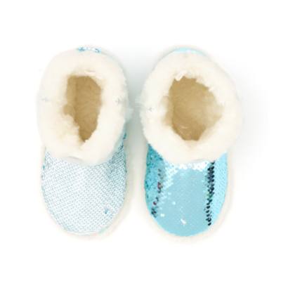 Disney Store Frozen 2 Reversible Sequin Slippers For Kids