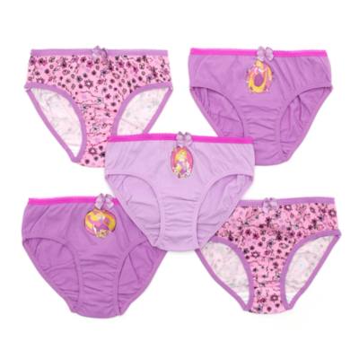 Rapunzel Briefs For Kids, Pack of 5