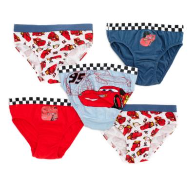 Disney Pixar Cars Briefs for Kids, Pack of 5