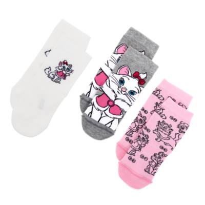 Marie Socks For Kids, 3 Pairs Disney Store