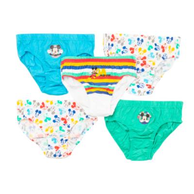 Slips Mickey pour enfants, lot de&nbsp;5