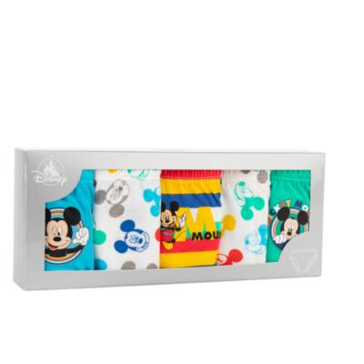 Slips Mickey pour enfants, lot de&nbsp;5