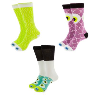 Disney Store Monsters Inc. Socks For Adults, 3 pairs