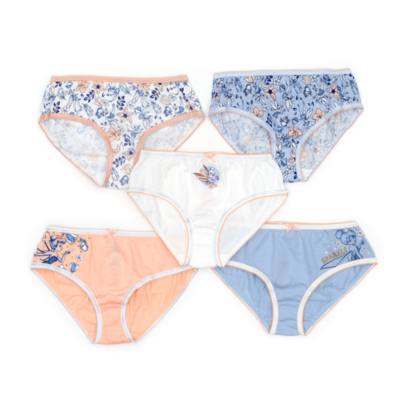 Tinker Bell Briefs For Kids, Pack of 5