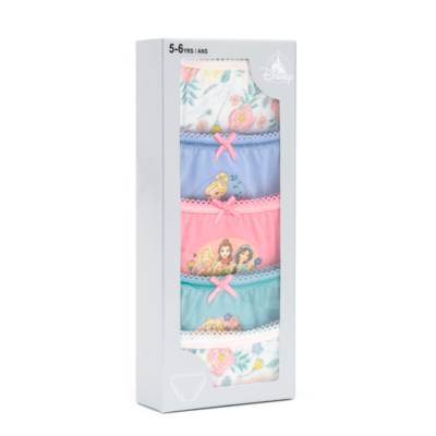 Disney Princess Briefs For Kids, Pack of 5
