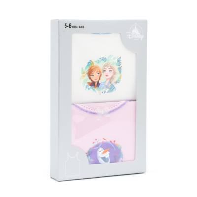 Disney Store - Die Eisk&ouml;nigin&nbsp;2 - Unterhemden f&uuml;r Kinder, 2er-Pack