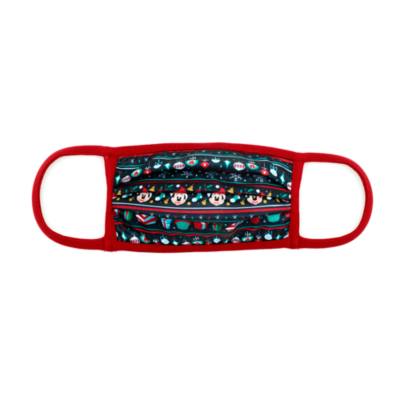 Disney Store Mickey and Minnie Festive Cloth Face Coverings, Pack of 4