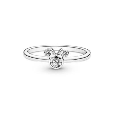 Disney X Pandora Minnie Mouse Sparkling Head Ring