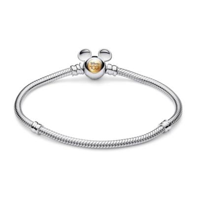 Disney X Pandora 100th Anniversary Moments Snake Chain Bracelet