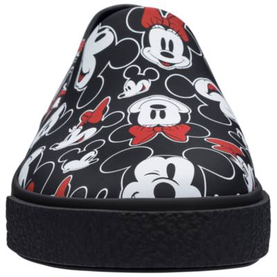 Mickey and Minnie Black Slip-On Shoes For Adults