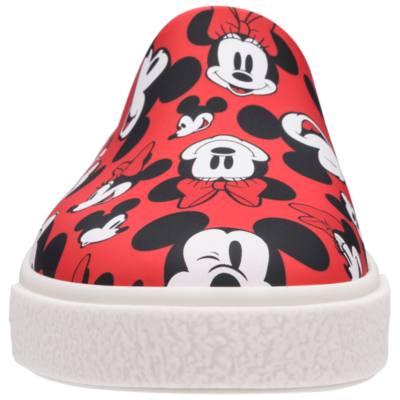 Mickey and Minnie Red Slip-On Shoes For Adults