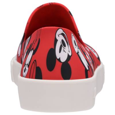 Mickey and Minnie Red Slip-On Shoes For Adults