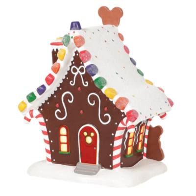 Enesco Disney Village Mickey Mouse's Gingerbread House Figurine