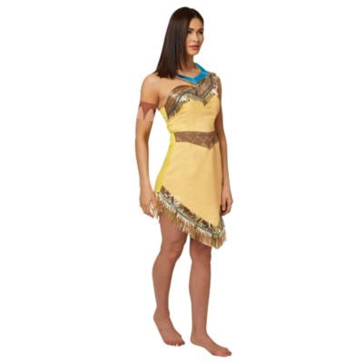 Déguisement Pocahontas Disney Rubies Costume taille 5-6 ans robe princesse  indienne jaune