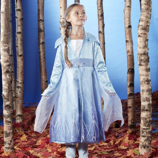 Frozen 2 New Elsa Travel Dress Deluxe Costume Frozen 2 New Elsa Travel Dress Deluxe Costume