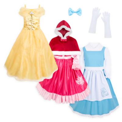 Disney Store Belle Costume Story Set For Kids