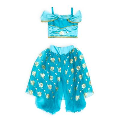 Disney Store Princess Jasmine Costume Story Set For Kids, Aladdin