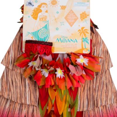 Disney Store Moana Deluxe Costume For Kids