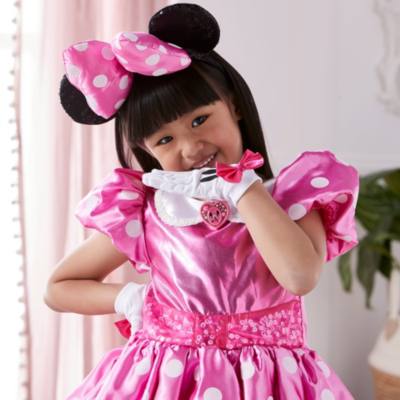 Disney Store Minnie Mouse Pink Costume For Kids