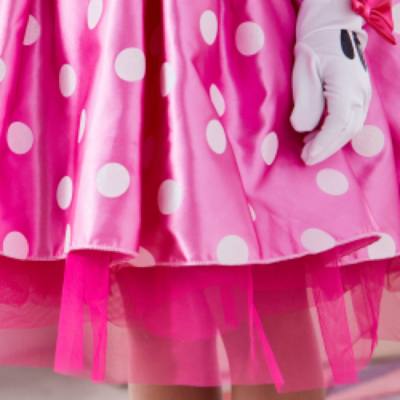 Disney Store Minnie Mouse Pink Costume For Kids