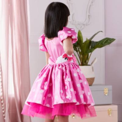 Disney Store Minnie Mouse Pink Costume For Kids