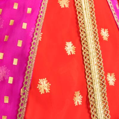 Disfraz infantil princesa Jasmine de lujo,