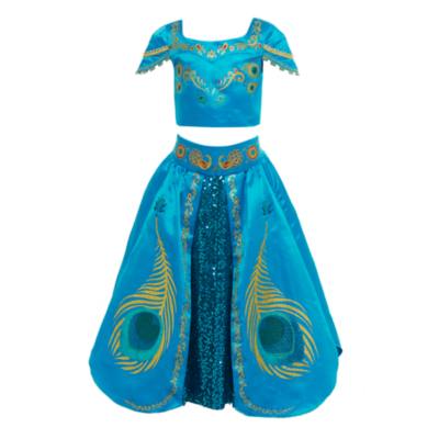 Disney Store Princess Jasmine Deluxe Costume For Kids Aladdin