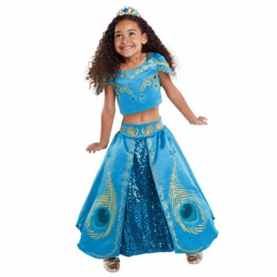 Disney Store Princess Jasmine Deluxe Costume For Kids, Aladdin