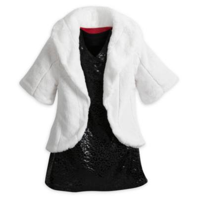Disney Store Cruella de Vil Costume For Kids, 101 Dalmatians