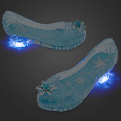 Scarpe bimbi con luce per costume Elsa, Frozen - Il Regno di Ghiaccio