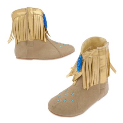 Pocahontas Costume Shoes For Kids