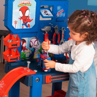 Smoby - Marvel - Spidey und seine Super-Freunde - Spidey Bricolo Center