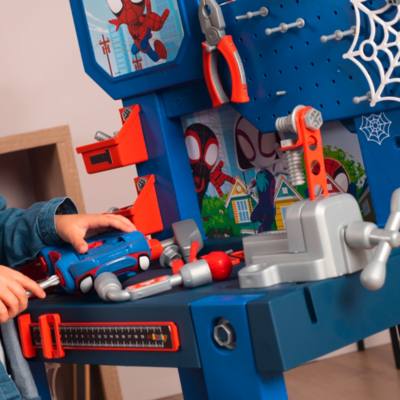 Smoby - Marvel - Spidey und seine Super-Freunde - Spidey Bricolo Center