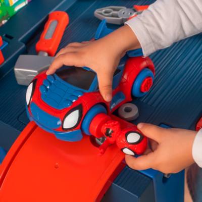 Smoby - Marvel - Spidey und seine Super-Freunde - Spidey Bricolo Center