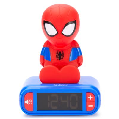 Lexibook Spider-Man Nightlight Alarm Clock with Sound