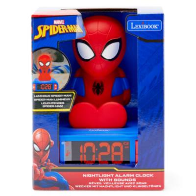 Lexibook Spider-Man Nightlight Alarm Clock with Sound