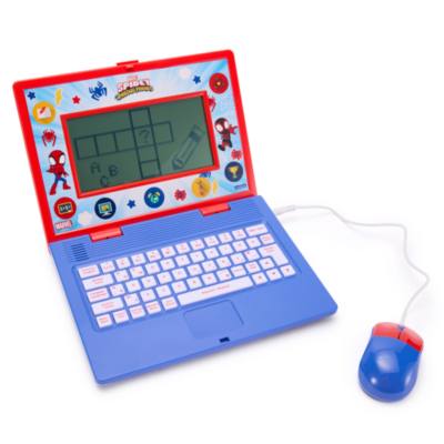 Lexibook Spidey and His Amazing Friends Bilingual Educational Laptop - 170 Activities (English/French)
