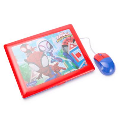 Lexibook Spidey and His Amazing Friends Bilingual Educational Laptop - 170 Activities (English/French)