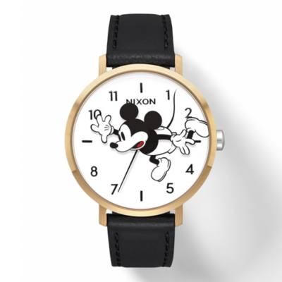 Nixon Mickey Mouse The Arrow Leather Ladies' Watch