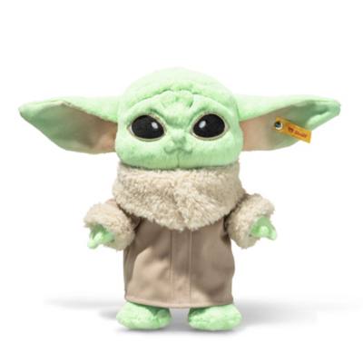 Steiff Soft Cuddly Friends Grogu Small Soft Toy, Star Wars