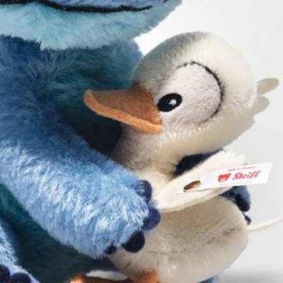 Steiff Stitch with Duck Limited Edition Collectible, Lilo & Stitch