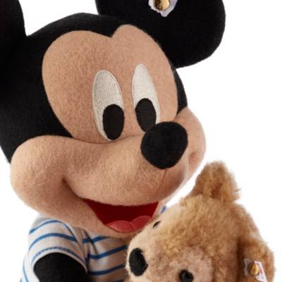 Steiff Mickey Mouse and Duffy Collectible
